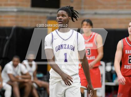 Thumbnail 3 in Harvard-Westlake vs. Gonzaga (Hoophall West - Nike TOC) photogallery.