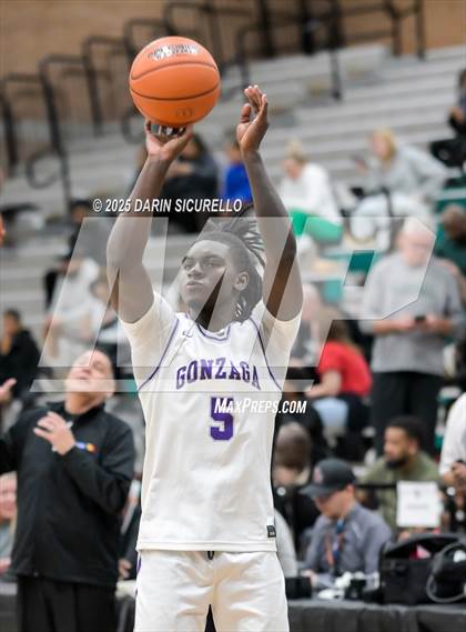 Thumbnail 3 in Harvard-Westlake vs. Gonzaga (Hoophall West - Nike TOC) photogallery.