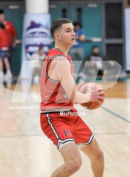 Thumbnail 2 in Harvard-Westlake vs. Gonzaga (Hoophall West - Nike TOC) photogallery.