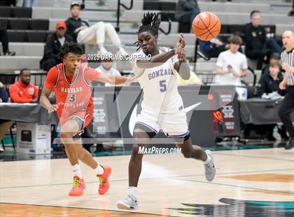 Thumbnail 2 in Harvard-Westlake vs. Gonzaga (Hoophall West - Nike TOC) photogallery.