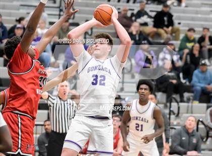 Thumbnail 2 in Harvard-Westlake vs. Gonzaga (Hoophall West - Nike TOC) photogallery.