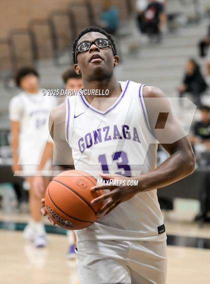 Thumbnail 1 in Harvard-Westlake vs. Gonzaga (Hoophall West - Nike TOC) photogallery.