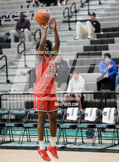 Thumbnail 2 in Harvard-Westlake vs. Gonzaga (Hoophall West - Nike TOC) photogallery.