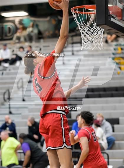 Thumbnail 3 in Harvard-Westlake vs. Gonzaga (Hoophall West - Nike TOC) photogallery.