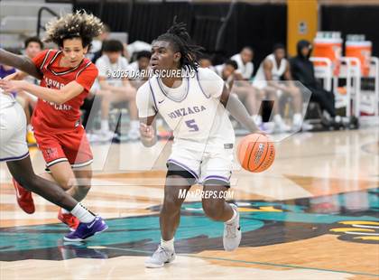 Thumbnail 1 in Harvard-Westlake vs. Gonzaga (Hoophall West - Nike TOC) photogallery.