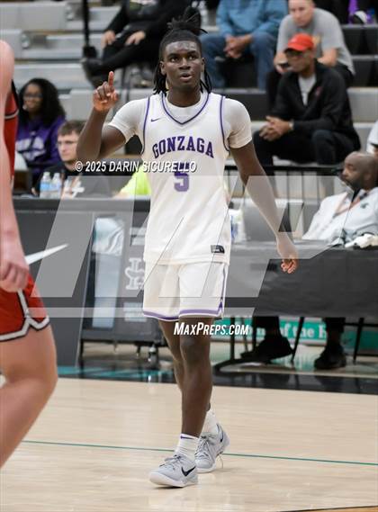 Thumbnail 3 in Harvard-Westlake vs. Gonzaga (Hoophall West - Nike TOC) photogallery.