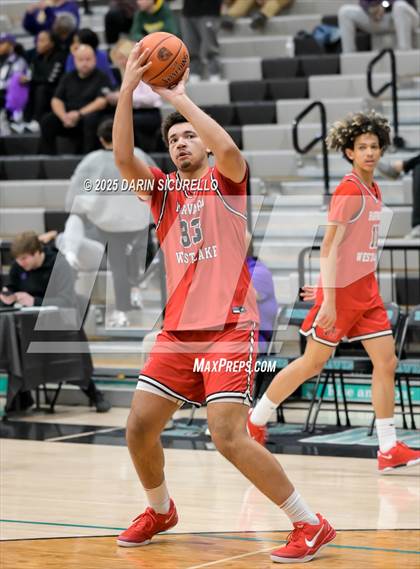 Thumbnail 1 in Harvard-Westlake vs. Gonzaga (Hoophall West - Nike TOC) photogallery.
