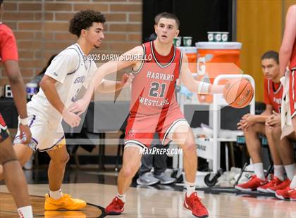 Thumbnail 2 in Harvard-Westlake vs. Gonzaga (Hoophall West - Nike TOC) photogallery.