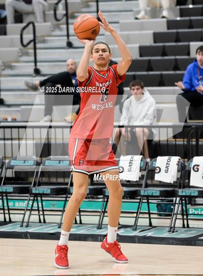 Thumbnail 1 in Harvard-Westlake vs. Gonzaga (Hoophall West - Nike TOC) photogallery.