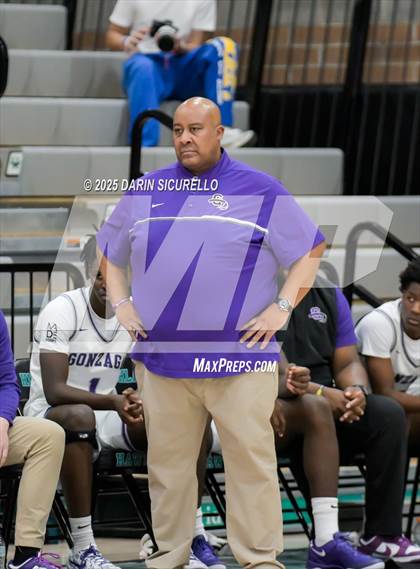 Thumbnail 1 in Harvard-Westlake vs. Gonzaga (Hoophall West - Nike TOC) photogallery.