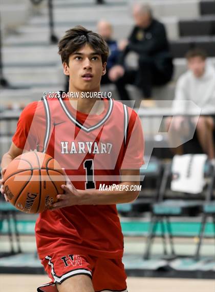 Thumbnail 2 in Harvard-Westlake vs. Gonzaga (Hoophall West - Nike TOC) photogallery.