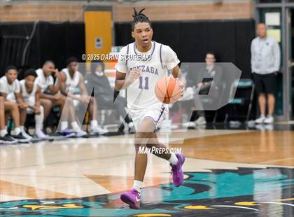 Thumbnail 2 in Harvard-Westlake vs. Gonzaga (Hoophall West - Nike TOC) photogallery.