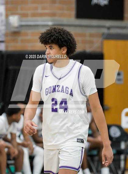 Thumbnail 3 in Harvard-Westlake vs. Gonzaga (Hoophall West - Nike TOC) photogallery.