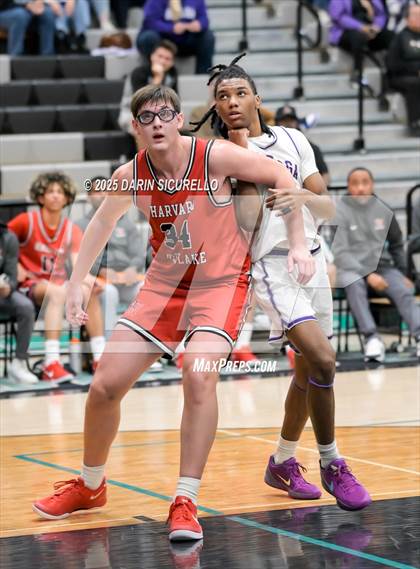 Thumbnail 2 in Harvard-Westlake vs. Gonzaga (Hoophall West - Nike TOC) photogallery.