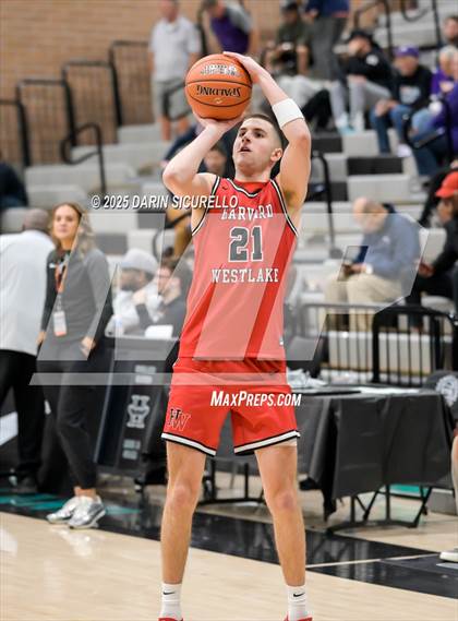 Thumbnail 2 in Harvard-Westlake vs. Gonzaga (Hoophall West - Nike TOC) photogallery.