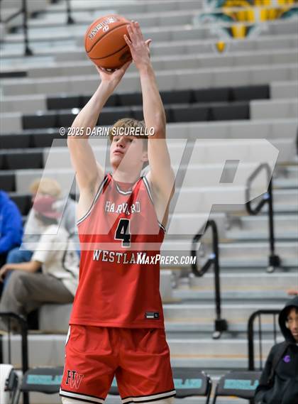 Thumbnail 3 in Harvard-Westlake vs. Gonzaga (Hoophall West - Nike TOC) photogallery.