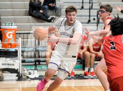 Thumbnail 2 in Harvard-Westlake vs. Gonzaga (Hoophall West - Nike TOC) photogallery.