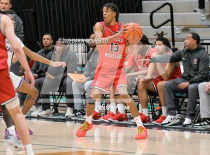 Thumbnail 3 in Harvard-Westlake vs. Gonzaga (Hoophall West - Nike TOC) photogallery.