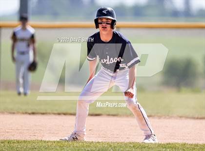 Thumbnail 2 in Iowa Falls-Alden vs Hudson (Hudson Invitational) photogallery.