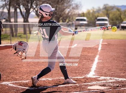 Thumbnail 3 in Carlin vs Virginia City (NIAA Class 1A Northern Softball Playoff Game 1) photogallery.