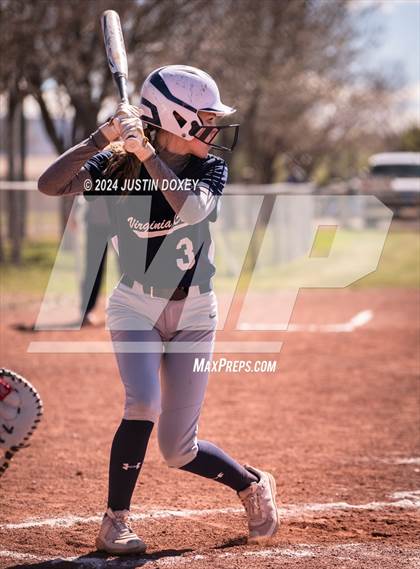 Thumbnail 1 in Carlin vs Virginia City (NIAA Class 1A Northern Softball Playoff Game 1) photogallery.