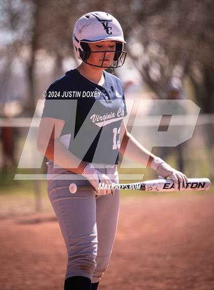 Thumbnail 1 in Carlin vs Virginia City (NIAA Class 1A Northern Softball Playoff Game 1) photogallery.