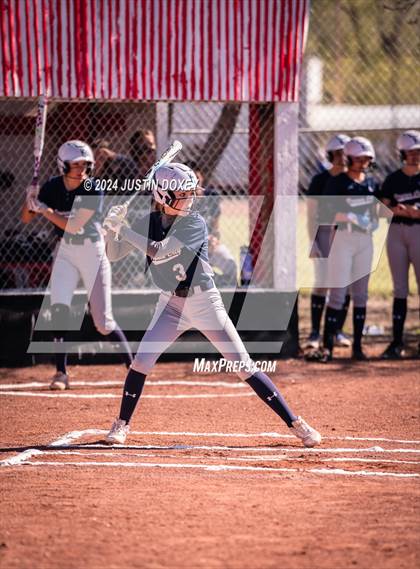 Thumbnail 2 in Carlin vs Virginia City (NIAA Class 1A Northern Softball Playoff Game 1) photogallery.