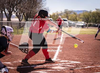 Thumbnail 1 in Carlin vs Virginia City (NIAA Class 1A Northern Softball Playoff Game 1) photogallery.
