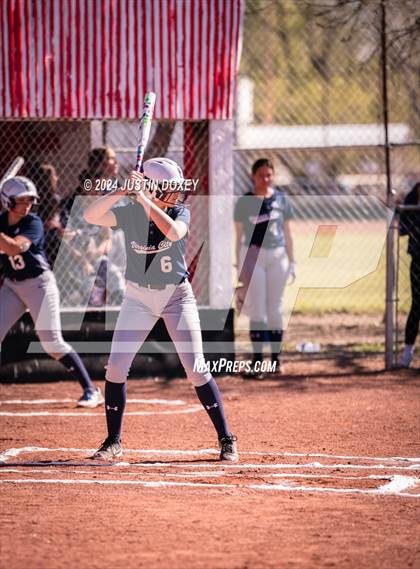 Thumbnail 1 in Carlin vs Virginia City (NIAA Class 1A Northern Softball Playoff Game 1) photogallery.