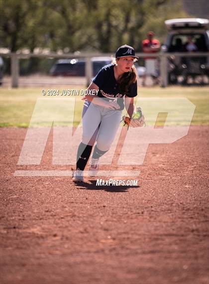 Thumbnail 1 in Carlin vs Virginia City (NIAA Class 1A Northern Softball Playoff Game 1) photogallery.