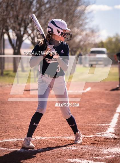Thumbnail 3 in Carlin vs Virginia City (NIAA Class 1A Northern Softball Playoff Game 1) photogallery.