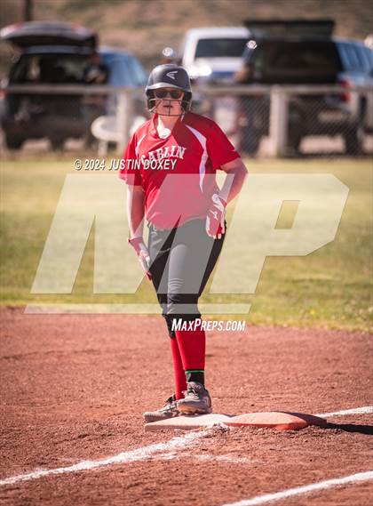 Thumbnail 1 in Carlin vs Virginia City (NIAA Class 1A Northern Softball Playoff Game 1) photogallery.