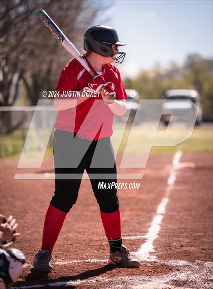 Thumbnail 3 in Carlin vs Virginia City (NIAA Class 1A Northern Softball Playoff Game 1) photogallery.
