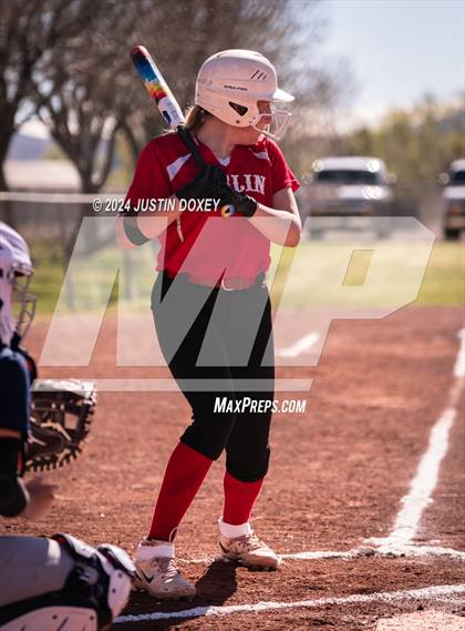 Thumbnail 1 in Carlin vs Virginia City (NIAA Class 1A Northern Softball Playoff Game 1) photogallery.
