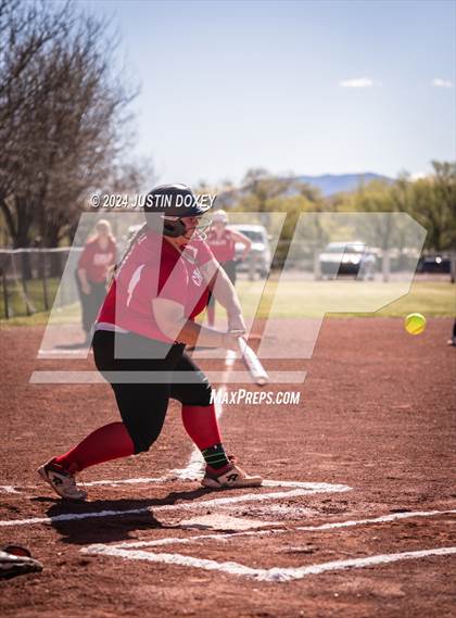 Thumbnail 3 in Carlin vs Virginia City (NIAA Class 1A Northern Softball Playoff Game 1) photogallery.