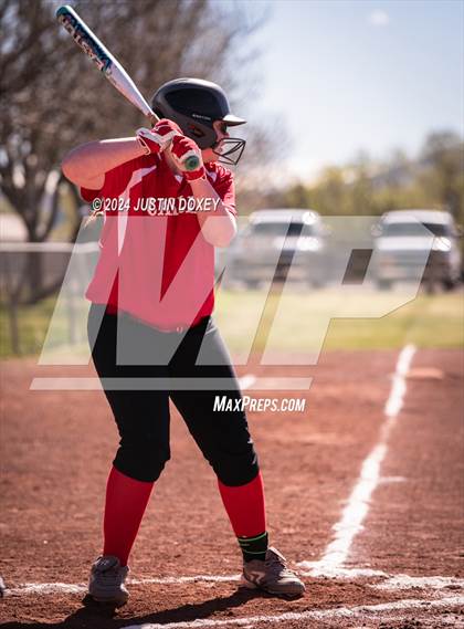 Thumbnail 3 in Carlin vs Virginia City (NIAA Class 1A Northern Softball Playoff Game 1) photogallery.