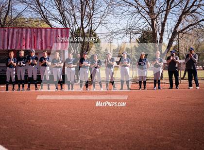 Thumbnail 1 in Carlin vs Virginia City (NIAA Class 1A Northern Softball Playoff Game 1) photogallery.