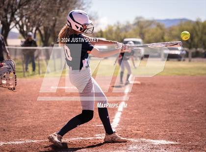 Thumbnail 2 in Carlin vs Virginia City (NIAA Class 1A Northern Softball Playoff Game 1) photogallery.