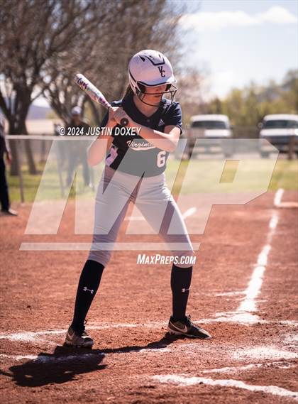 Thumbnail 3 in Carlin vs Virginia City (NIAA Class 1A Northern Softball Playoff Game 1) photogallery.