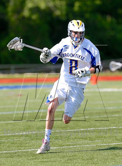 Thumbnail 1 in Brookfield vs New Milford (SWC Division I Quarterfinal) photogallery.