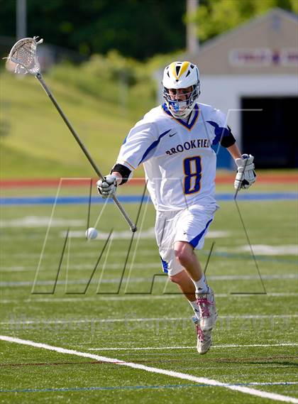 Thumbnail 3 in Brookfield vs New Milford (SWC Division I Quarterfinal) photogallery.