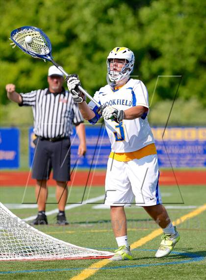 Thumbnail 1 in Brookfield vs New Milford (SWC Division I Quarterfinal) photogallery.