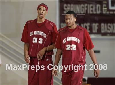 Thumbnail 3 in St. George's vs Benedictine (Spalding Hoophall Classic) photogallery.