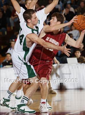 Thumbnail 2 in St. George's vs Benedictine (Spalding Hoophall Classic) photogallery.