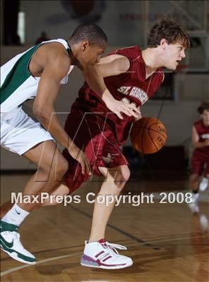 Thumbnail 2 in St. George's vs Benedictine (Spalding Hoophall Classic) photogallery.