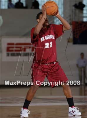 Thumbnail 1 in St. George's vs Benedictine (Spalding Hoophall Classic) photogallery.