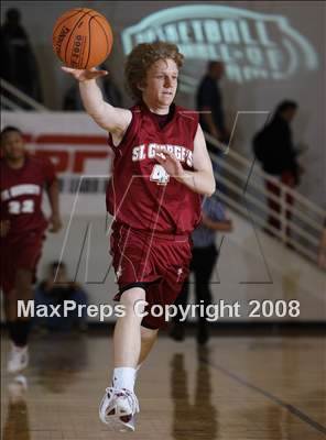 Thumbnail 1 in St. George's vs Benedictine (Spalding Hoophall Classic) photogallery.