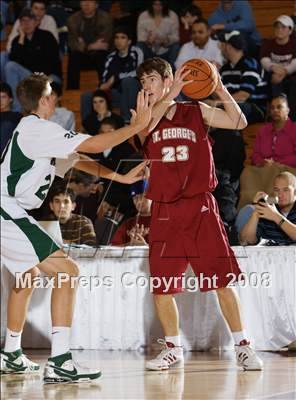 Thumbnail 3 in St. George's vs Benedictine (Spalding Hoophall Classic) photogallery.