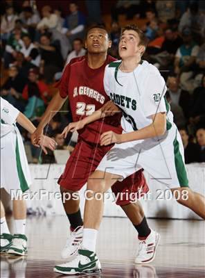 Thumbnail 1 in St. George's vs Benedictine (Spalding Hoophall Classic) photogallery.