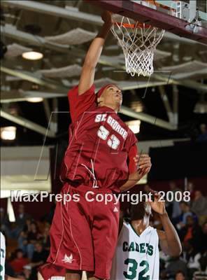 Thumbnail 2 in St. George's vs Benedictine (Spalding Hoophall Classic) photogallery.